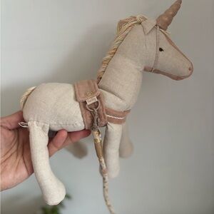 New! MAILEG Retired Unicorn with Sadle and Leash(Discontinued!)